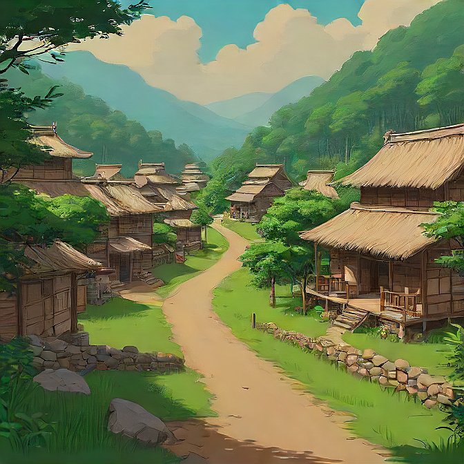 indian village ( ANIME)